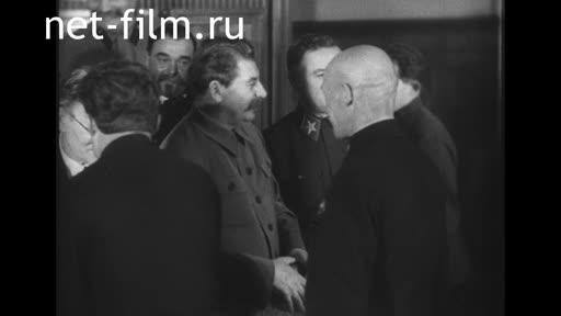 Кинохроника Награждение стахановцев в Кремле. (1936)