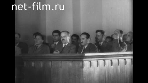 Кинохроника Чрезвычайная 4-я сессия Верховного Совета СССР. (1939)