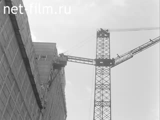 Кинохроника Город Заинск. Гидромонтажники. (1968)
