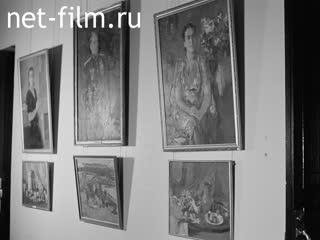Кинохроника Выставка картин Баки Урманче. (1968)
