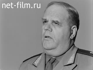 Кинохроника Встреча с комполка Нормандия - Неман Захаровым. (1969)