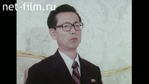 Movie The Visit of Parliamentarians from the Democratic People's Republic of Korea to the USSR. (1982)