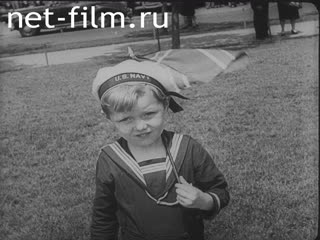 Footage Norwegian immigrants. (1940-1949)