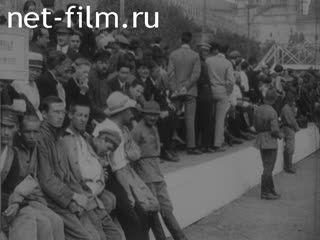 Footage Celebrations in honor of the 2 Congress of the Comintern. (1920-1921)