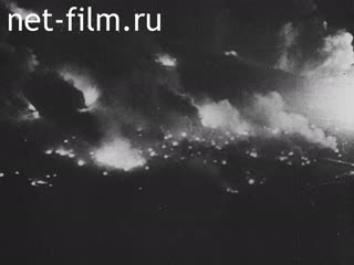 Footage Bombing Italy. (1943-1944)