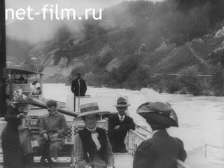 Кинохроника Поездка на пароходе Линц-Будапешт. (1910-1919)
