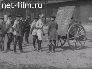 Footage Our Crown Prince - Life Hussar. (1910-1919)