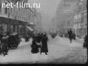 Moscow, covered with snow