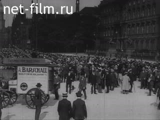 Footage Germany holds banners. (1914)