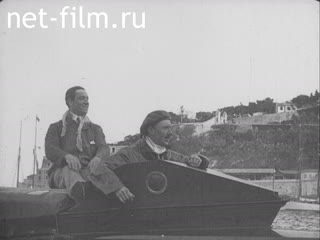Кинохроника Соревнования моторных лодок. (1910-1919)