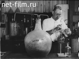 Footage Production of sulfuric acid. (1910-1919)