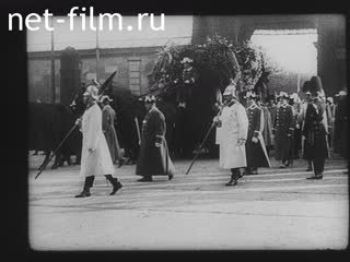 Footage The solemn funeral of the Prince Regent Bavarian Luitpold 19.HP.1912. (1913)