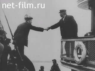 Footage To the Titanic disaster. (1913)