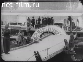 Кинохроника Австро-германская поездка на моторной лодке по Эльбе в 1911г. (1911)