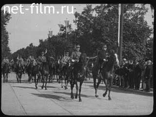 Кинохроника Празднование победы в Париже. (1918)