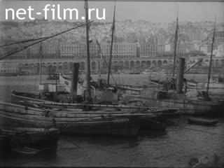 Footage Visit to Algeria. (1920-1929)