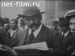 Кинохроника Красный кинорепортаж №18. (1919)