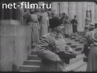 Footage Emperor Nicholas II's visit to Helsinki on February 25. (1915)