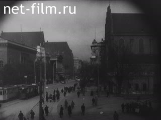Footage Breslau - the old city of German art. (1920-1929)