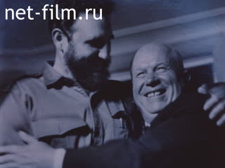 Footage The exhibition "10 years of the Khrushchev". (1990-1999)