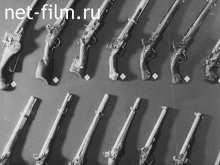 Footage Exhibition of medieval collectible weapons in Lviv. (1981)