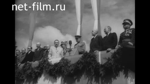 Кинохроника 5-летие освобождения Польши во Второй мировой войне. (1949)