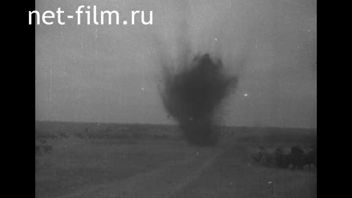 Footage Horsemen near Smolensk. (1943)