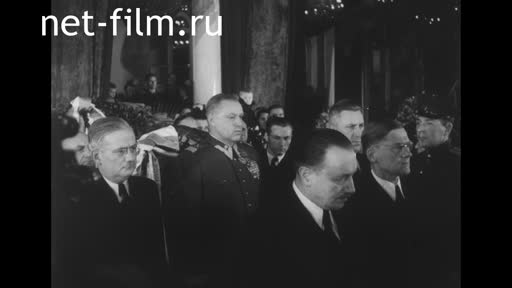 Footage The Funeral Of Stalin. (1953)