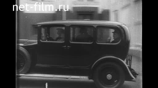 Кинохроника П. Лаваль в Москве. (1935)