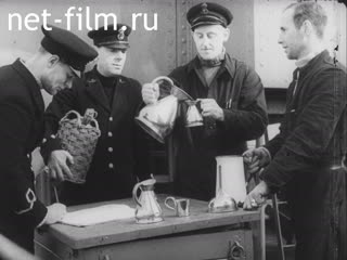 Кинохроника Английский конвой судов союзников. (1942)
