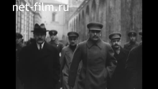 Кинохроника XXI-я годовщина Октября. (1938)