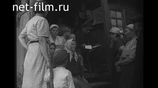 Кинохроника Фрагменты к/ж "Ленинградский киножурнал" № 35. (1943)