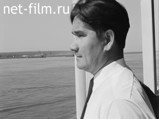 Кинохроника Писатель Г. Мухаметшин на КАМАЗе. (1971)