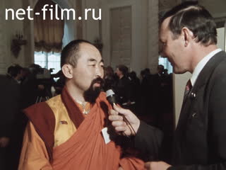 Footage At the first Congress of People's Deputies of the RSFSR. (1990)