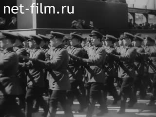 Footage Parade on November 7 views of the city of Kazan pre-war. (1938-1940)
