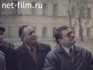 Footage Opening of the memorial plaque to Sara Sadykova. (1987-1991)