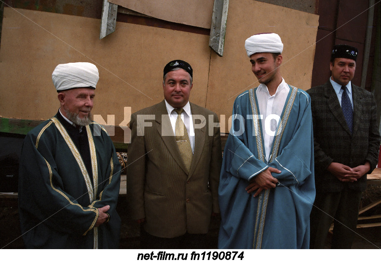 Head of the administration of the Rybno-Slobodsky district Khairullin Ravil Garifullovich (2nd from