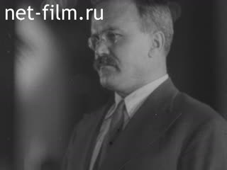 Кинохроника Траурные мероприятия в дни похорон Кирова С.М. (1934)