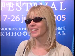 Footage Glagoleva Vera, interview at MIFF XXVII. (2005)