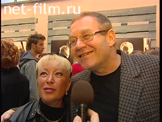 Footage Zhurbin Alexander, Ginzburg Irina, interview MIFF XXVII. (2005)