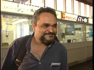 Footage Payami Babak, interview at MIFF XXV. (2003)