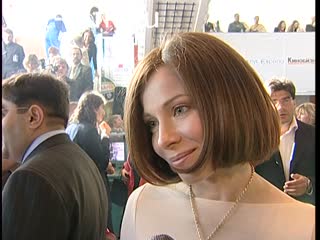 Footage Guseva Ekaterina, interview MIFF XXVI. (2004)