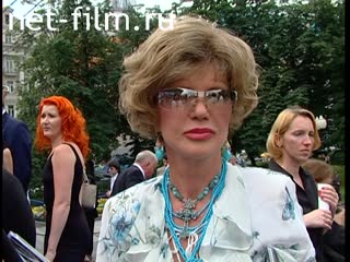 Footage Gurchenko Lyudmila, interview MIFF XXVII. (2004)
