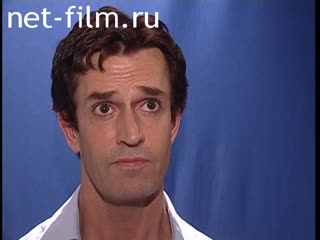 Footage Rupert Everett, interview at MIFF XXVI. (2004)