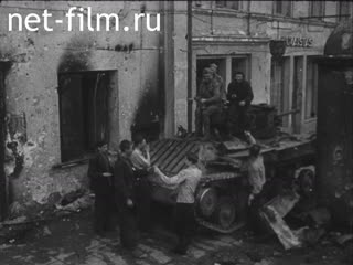 Footage Liberation of Soviet Lithuania. (1944)