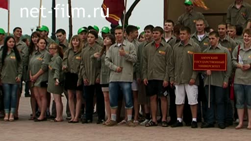 Footage Cosmonautics. Amur Cosmodrome. (2013)