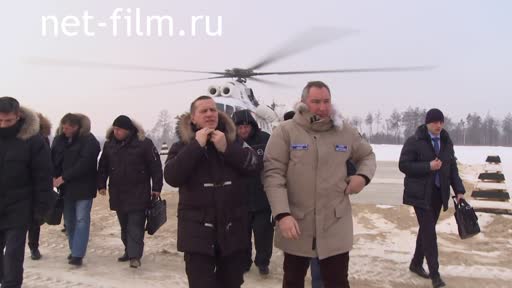 Footage Cosmonautics. The "Vostochny" relay. (2014)