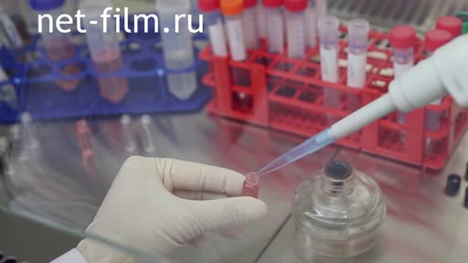 Footage Cosmonautics. Bacteria - energy in space. (2014)