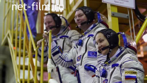 Footage Cosmonautics. Elena Kosmicheskaya. (2014)
