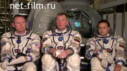Footage Cosmonautics. Soyuz: one month before the start. (2014)